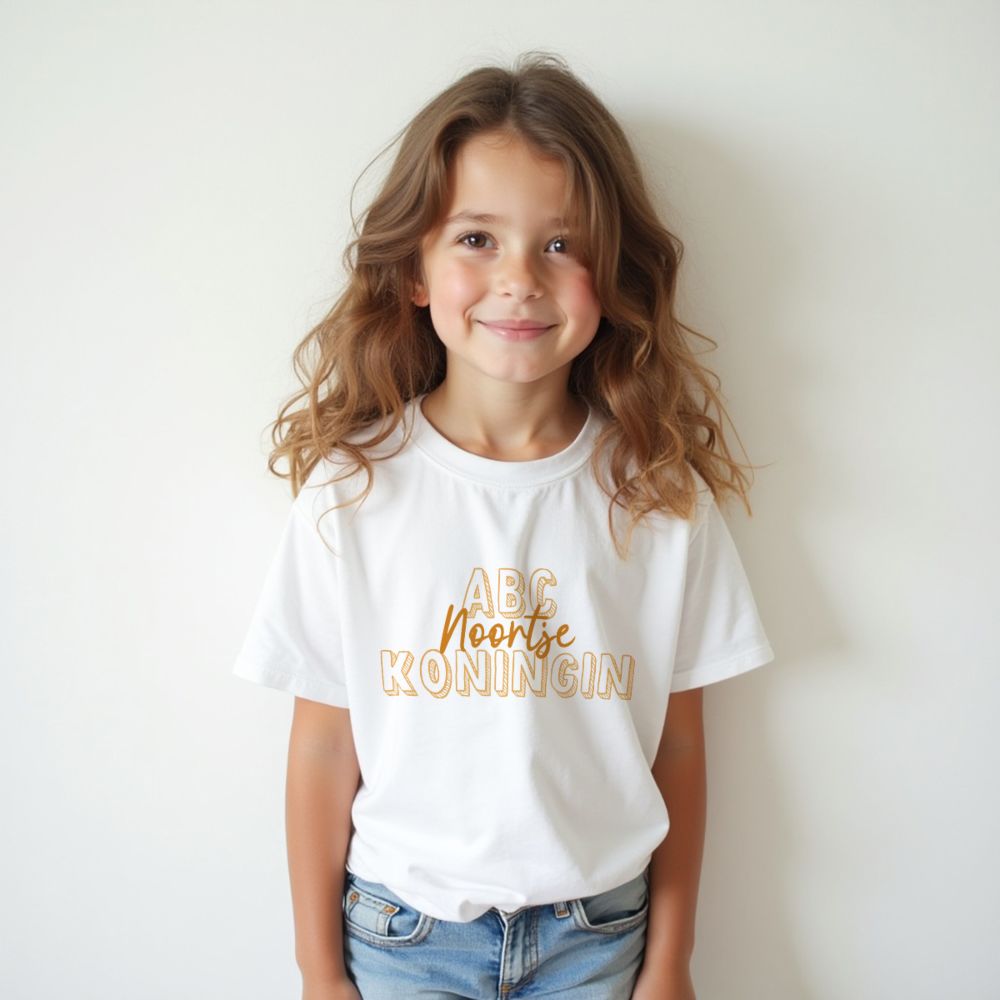 Gepersonaliseerd t-shirt voor kinderen schoolkind
