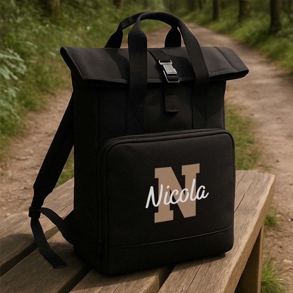 Gepersonaliseerde rugzak met monogram