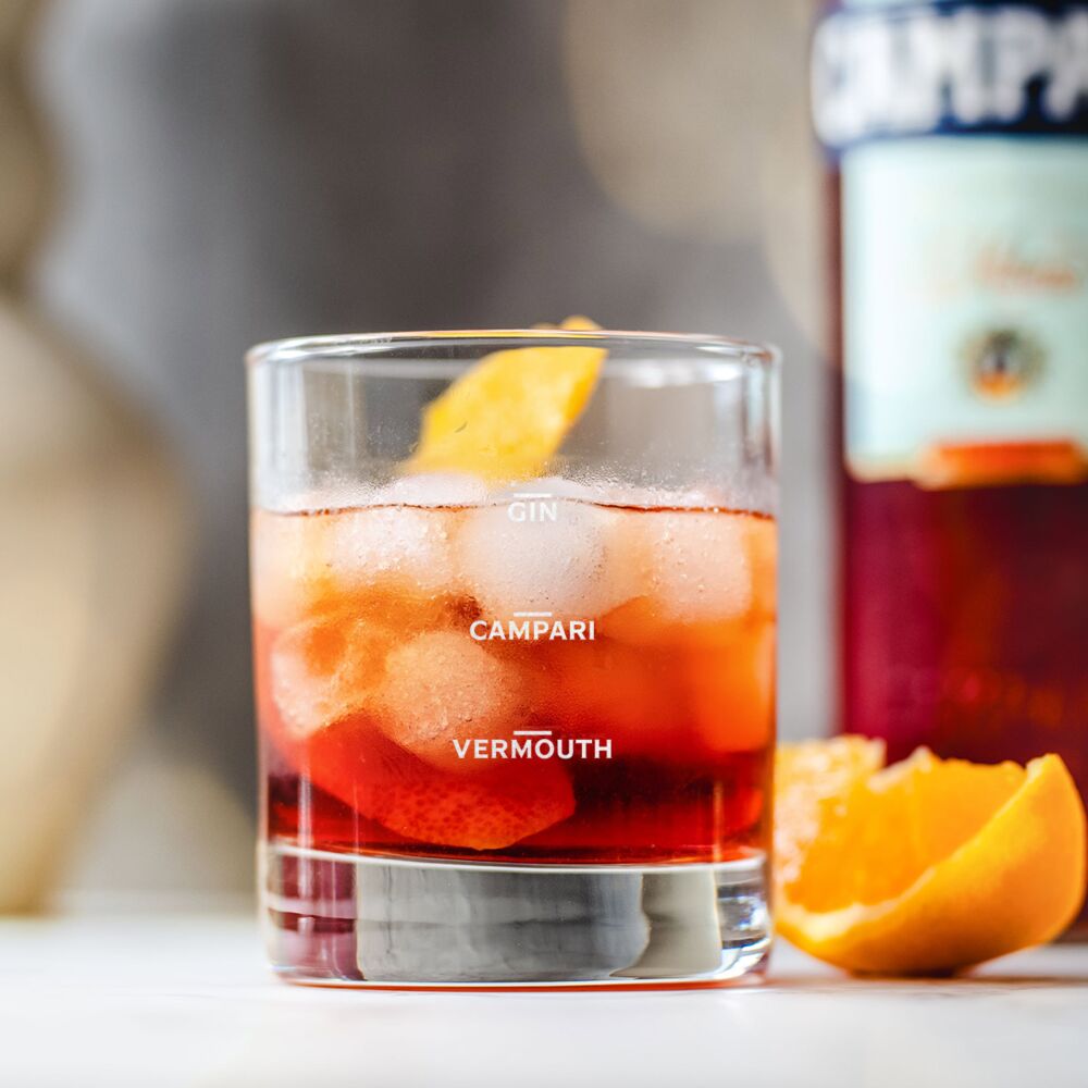 Gepersonaliseerd Negroni glas