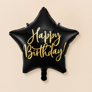 Ballon ster voor verjaardag
