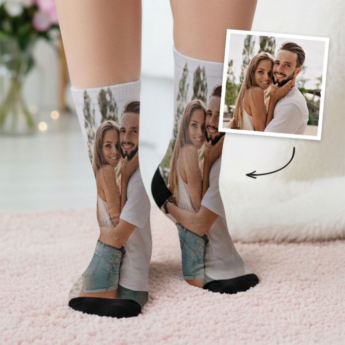 Gepersonaliseerde sokken met foto