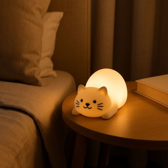 Katten-nachtlampje